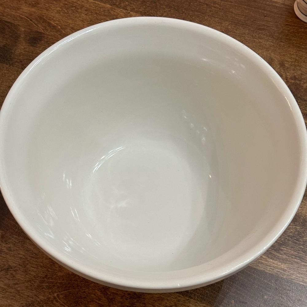 Longaberger Classic Blue mixing bowl 10” - Picture 3 of 4